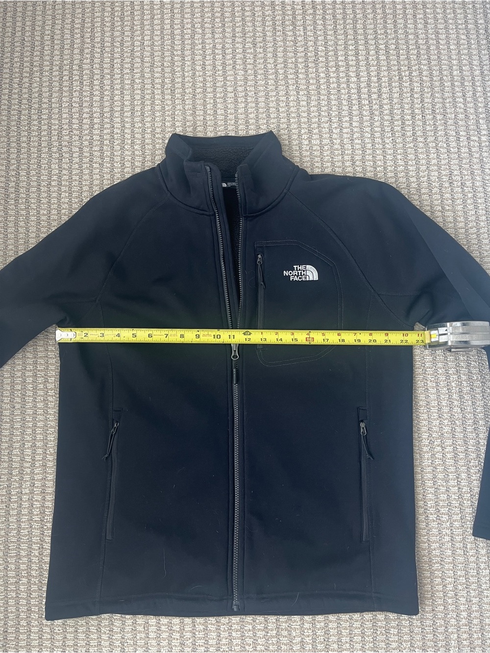 North Face Mens Zip Up Jacket Size Large - Picture 6 of 11